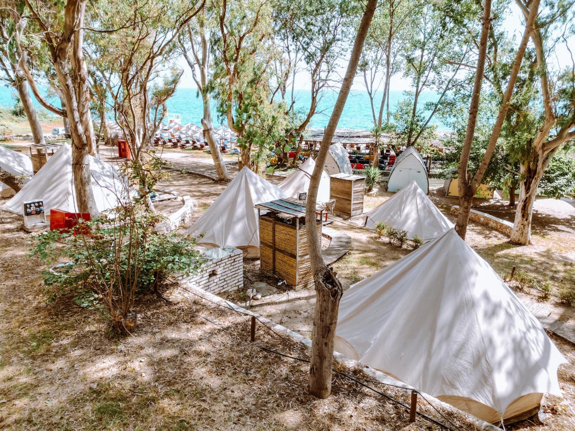 Nea Thesi Burano Camping Beach-Bar מראה חיצוני תמונה