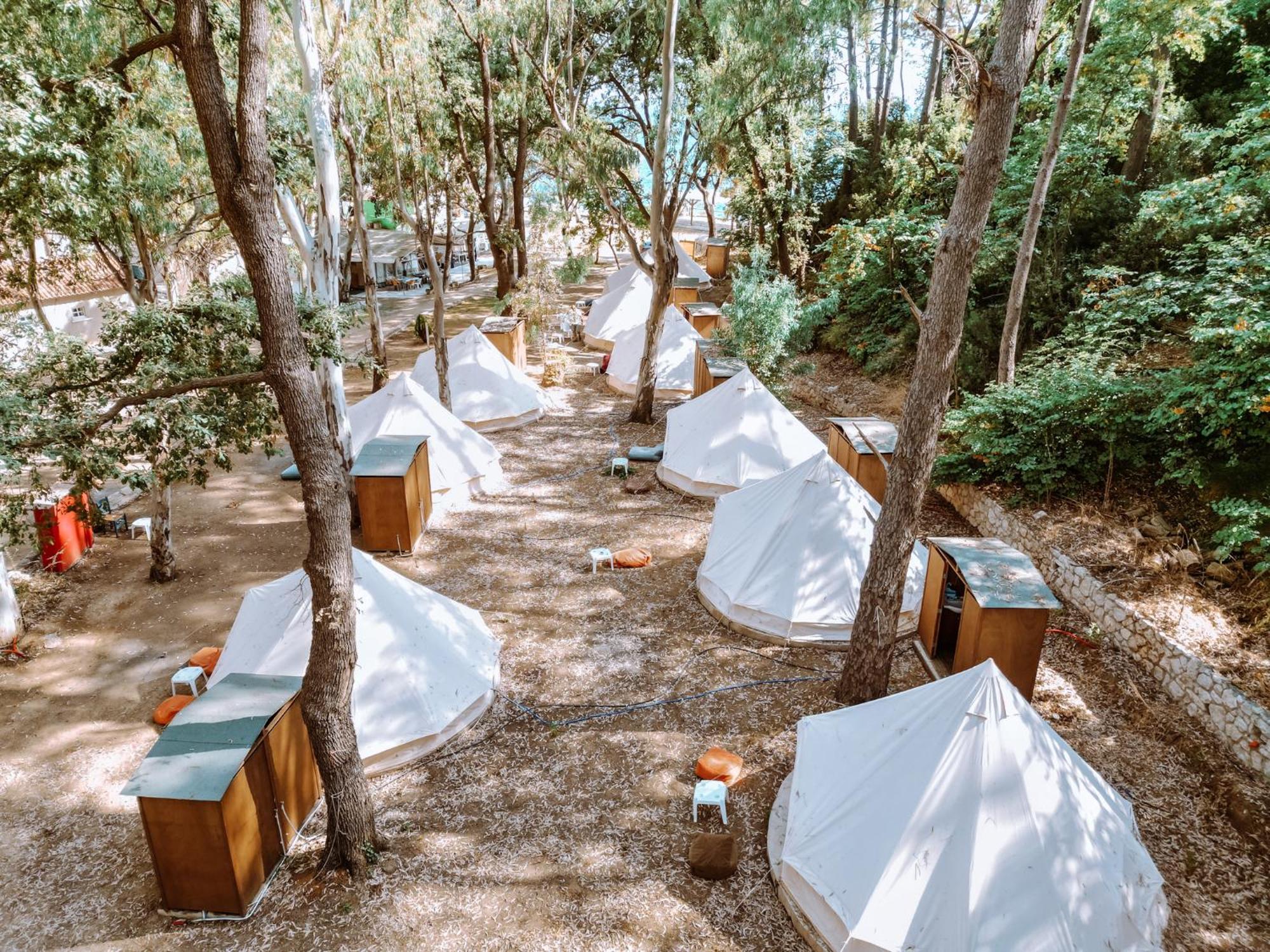 Nea Thesi Burano Camping Beach-Bar מראה חיצוני תמונה