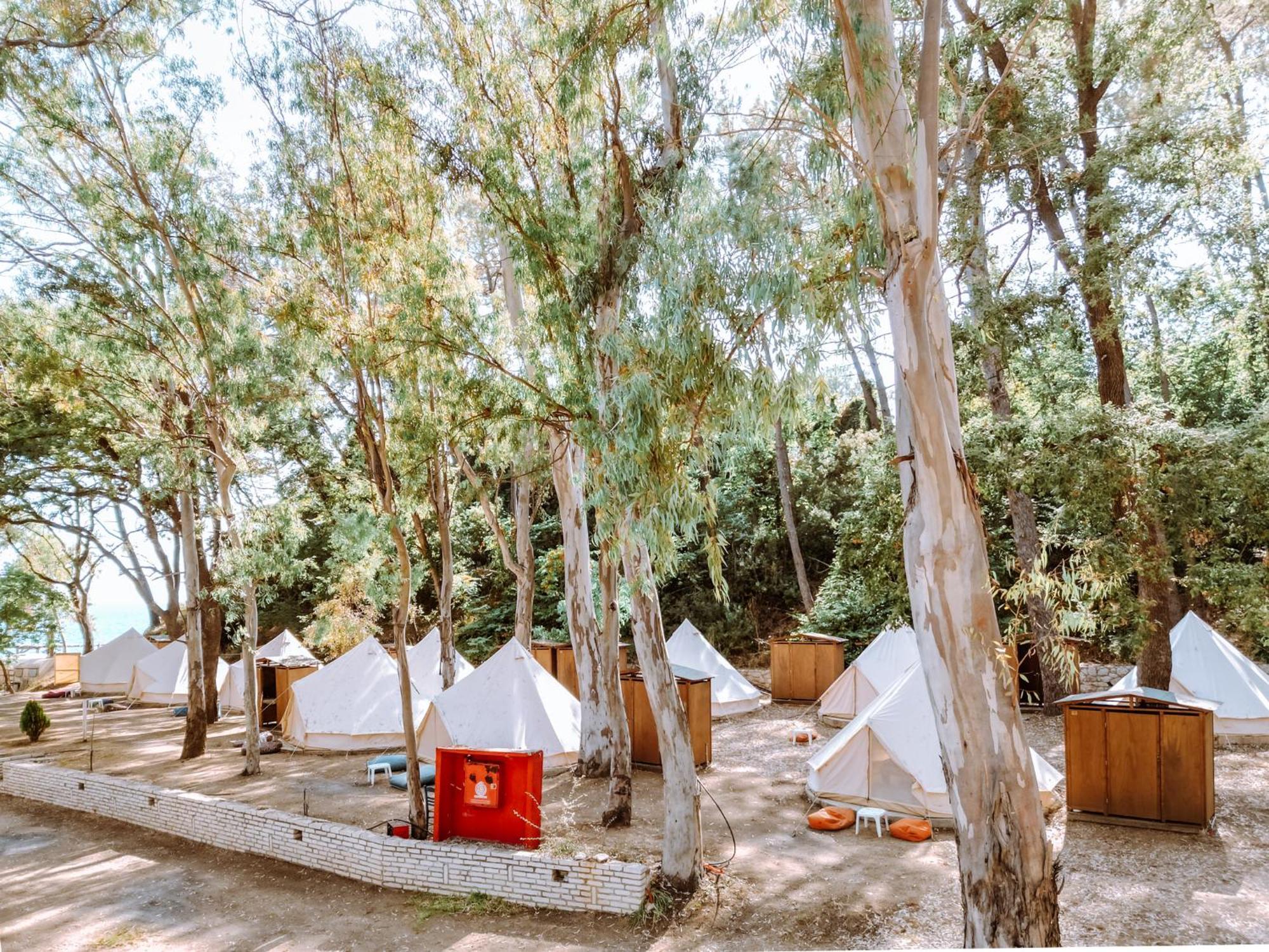 Nea Thesi Burano Camping Beach-Bar מראה חיצוני תמונה
