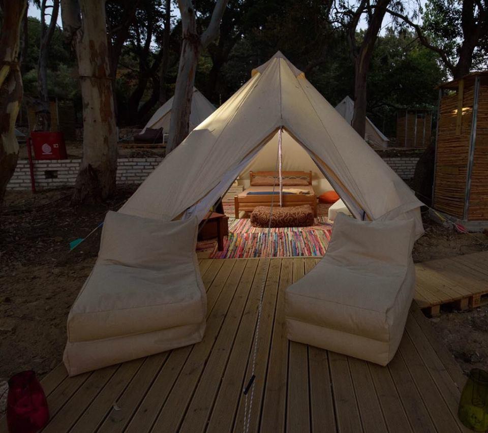 Nea Thesi Burano Camping Beach-Bar מראה חיצוני תמונה